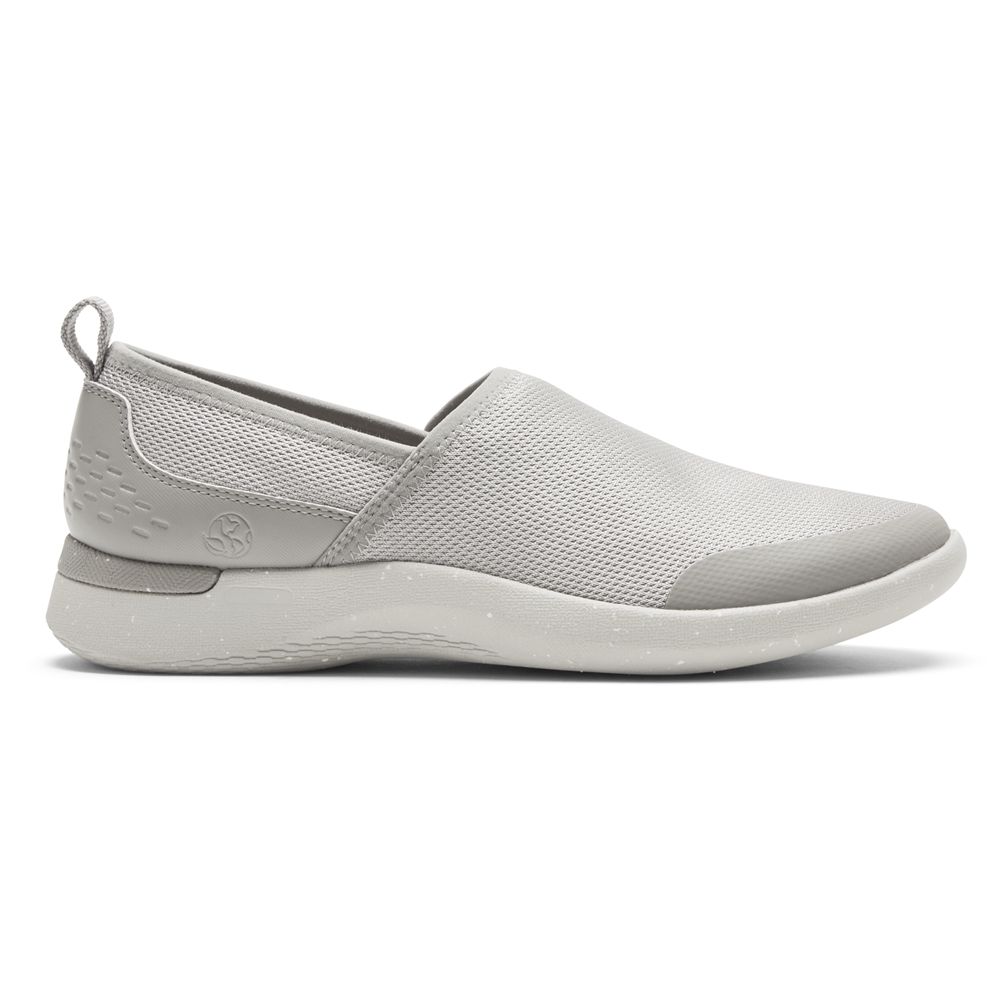 Pantofi De Mers Rockport Dama Truflex Fly Lavabil Knit Slip-On Bej - Romania 2730-VPDXG